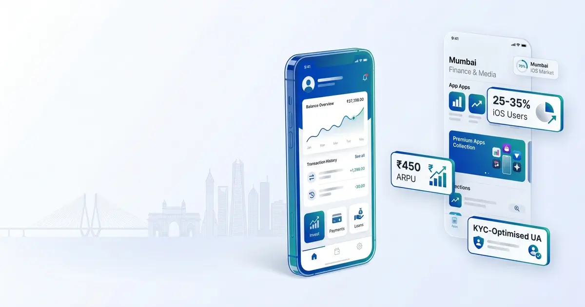 Mobile app marketing agency Mumbai — fintech and BFSI app growth