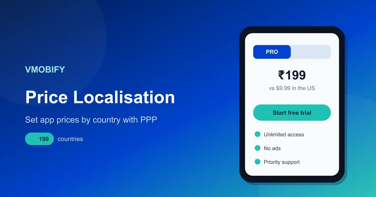 App Price Localisation: Setting Prices by Country with PPP — illustration