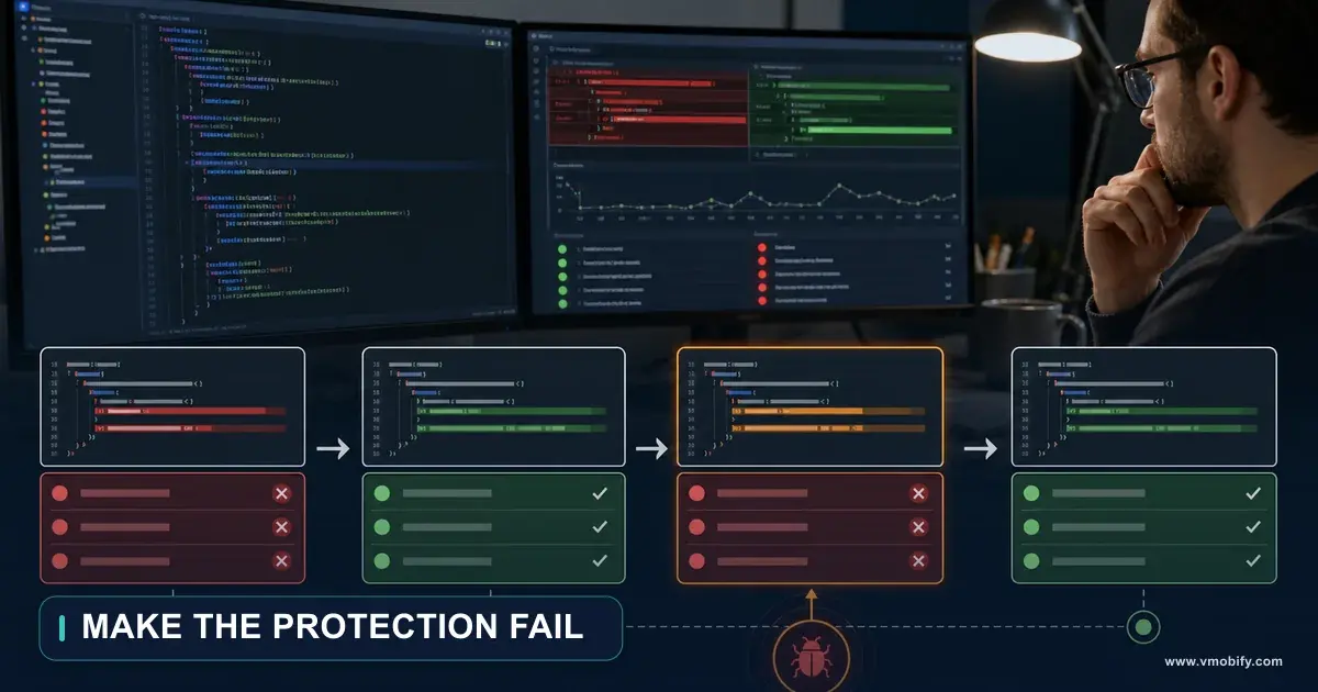 A Bug Is Not Fixed Until the Protection Fails When It Returns