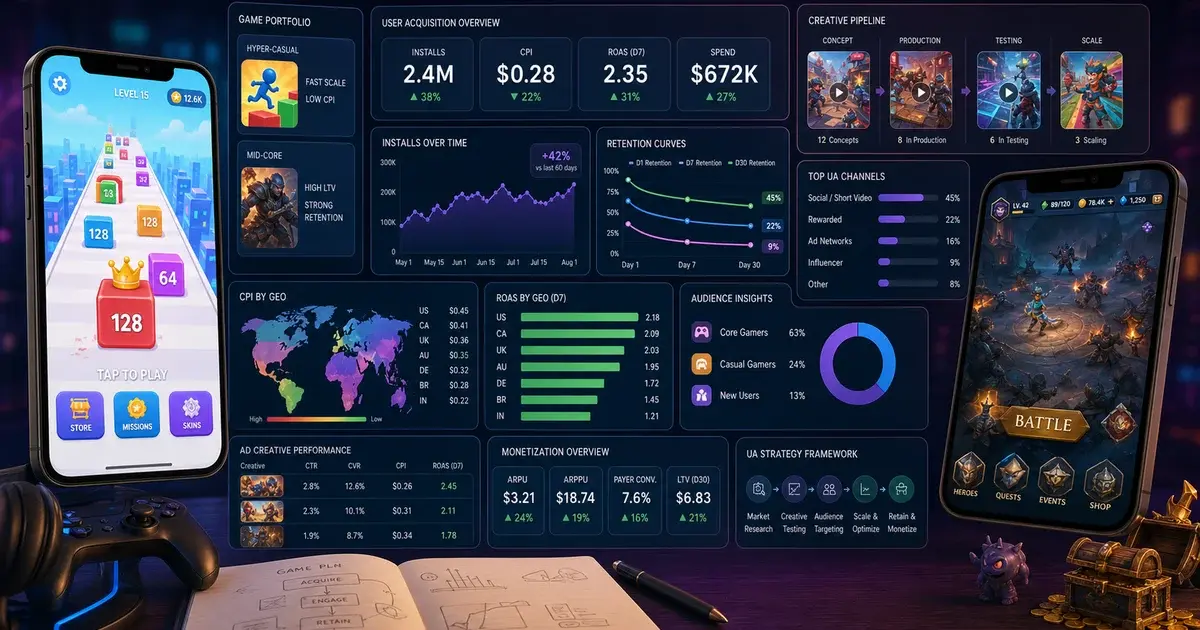 Gaming App Marketing: Complete Guide for Hyper-Casual and Mid-Core