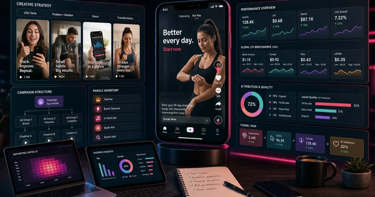 TikTok App Install Campaigns: The Complete 2026 Playbook