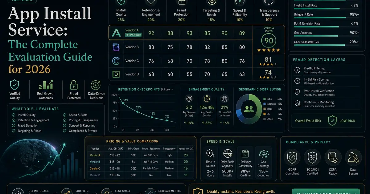 App Install Service: The Complete Evaluation Guide for 2026
