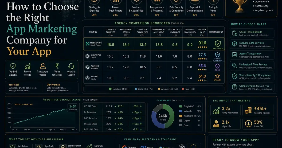 How to Choose the Right App Marketing Company for Your App