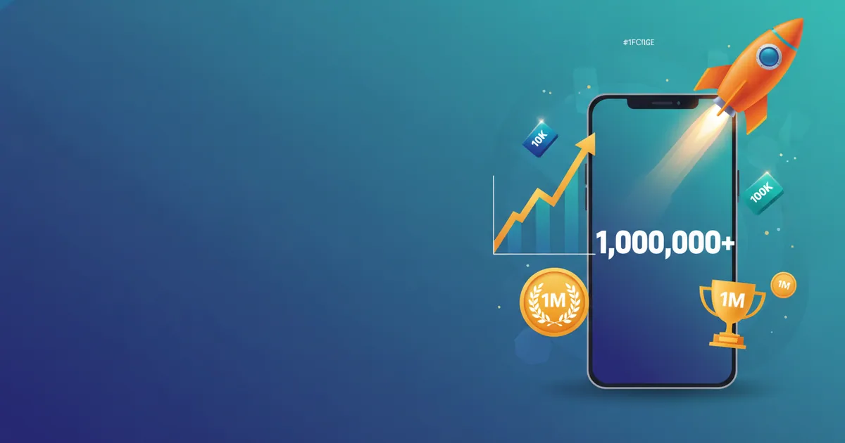 How to Get 1 Million App Downloads: The Scaling Playbook