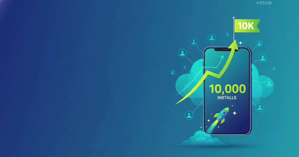 How to Get Your First 10,000 App Installs (Without a Big Budget)
