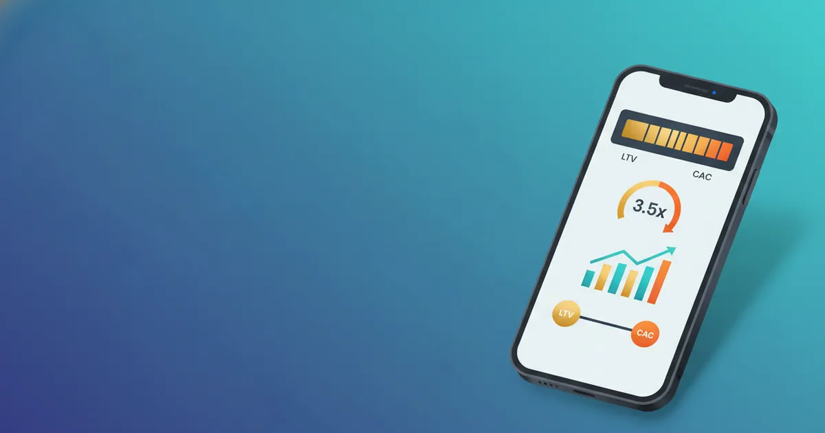 LTV vs CAC: Calculator, Benchmarks, and How to Use the Ratio — illustration